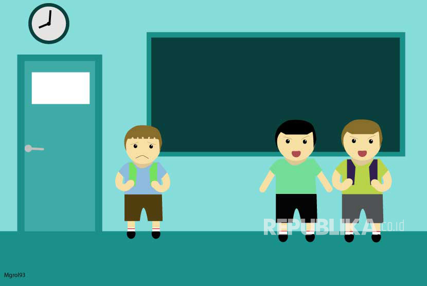 Ilustrasi Bullying School