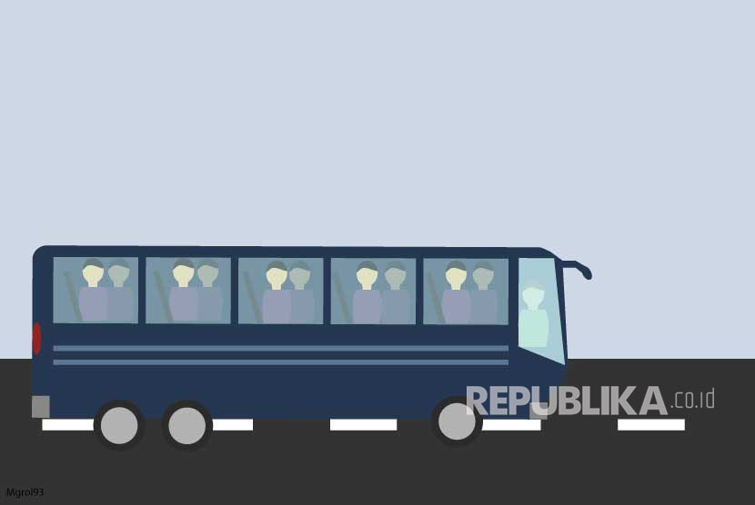 Bus (ilustrasi).