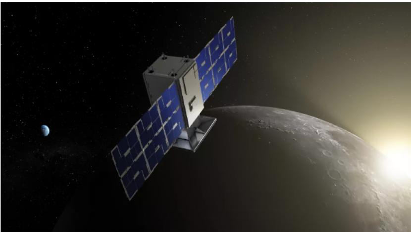 Ilustrasi CAPSTONE, probe NASA yang hilang kontak sejak Senin (4/7/2022).