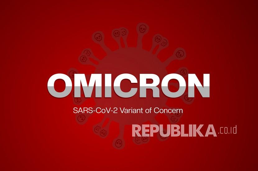 Ilustrasi varian omicron dari virus penyebab Covid-19. Varian BA.2 yang dijuluki omicrons sister telah menyebar ke setidaknya 40 negara sejak muncul pada November 2021 lalu, sebagian besar ada di Denmark, India, dan Swedia.