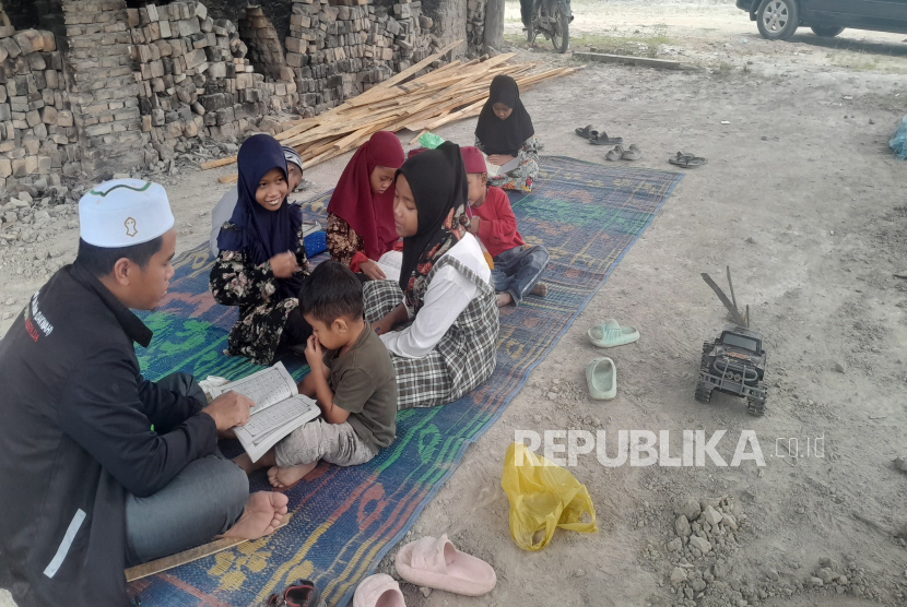 Ilustrasi dakwah di Pulau Samosir.