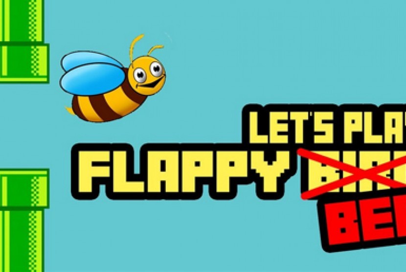 Ilustrasi. Flappy Bee.