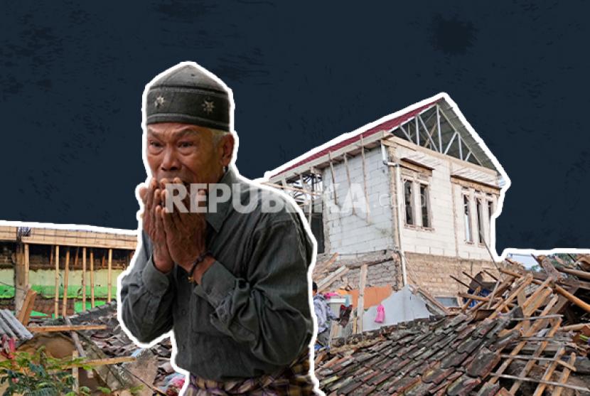 Ilustrasi Gempa di Cianjur
