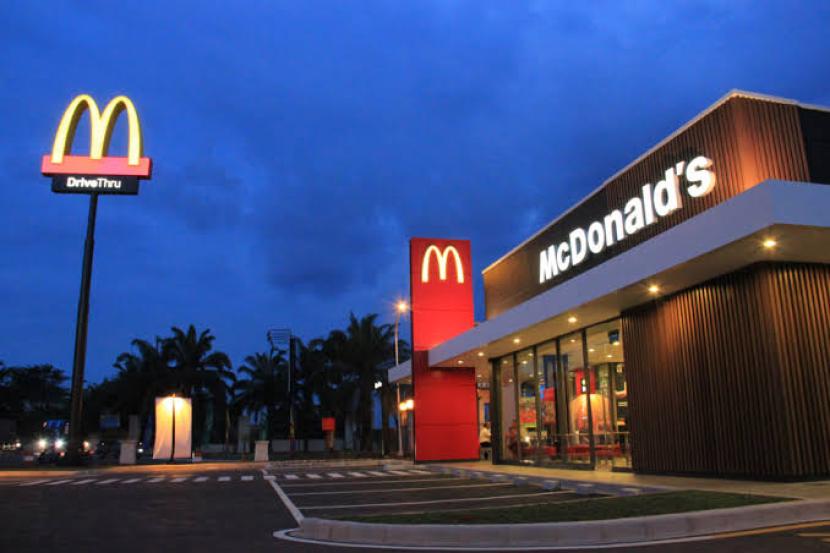 Ilustrasi gerai McDonald