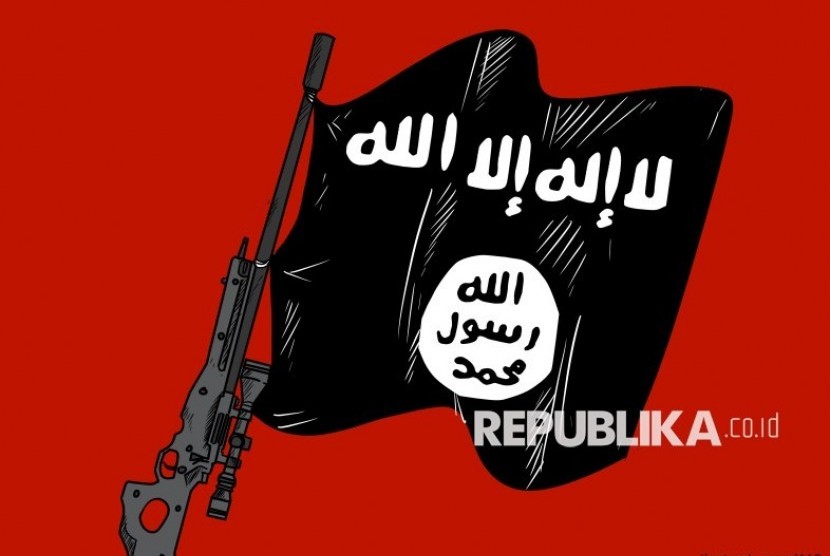 Italia dan Vatikan masuk target propaganda dan sasaran lapangan ISIS. Ilustrasi Gerakan ISIS