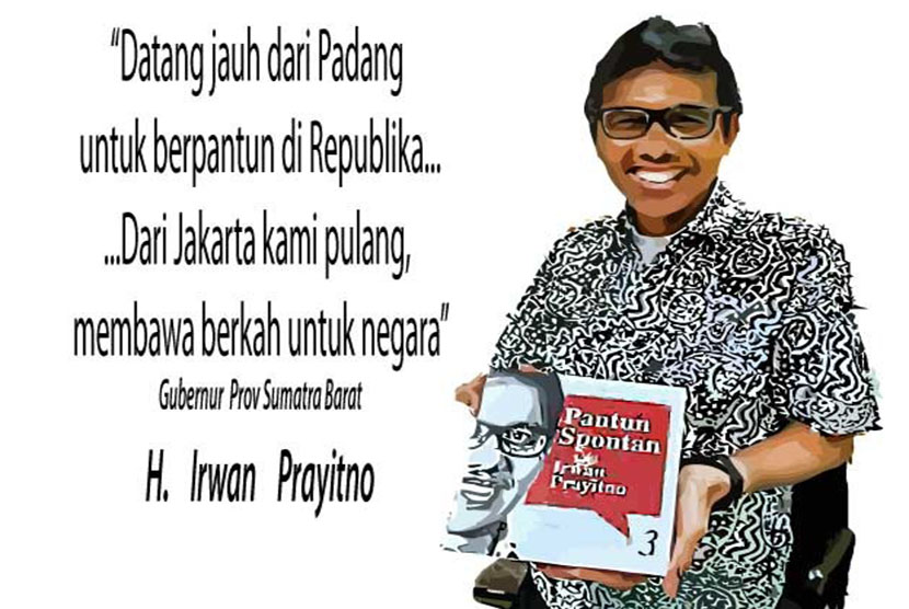 Ilustrasi Gubernur Provinsi Sumbar, Irwan Prayitno