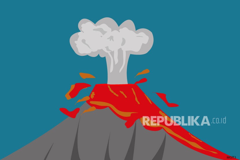 19 Gunung Api Di Pulau Jawa Aktif Republika Online