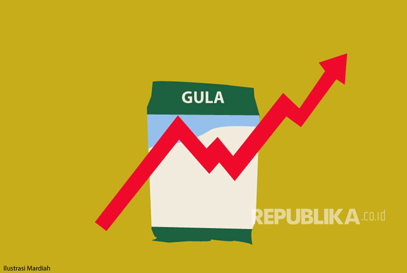 Ilustrasi Harga Eceran Tertinggi (HET) Gula