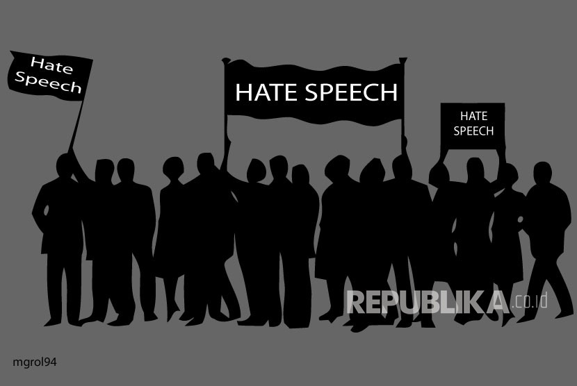 Ilustrasi Hate Speech / Ujaran kebencian. Komnas HAM ingin dilibatkan dalam penindakan konten ujaran kebencian terkait Pemilu.