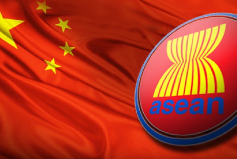 Ilustrasi - Hubungan ASEAN dan Cina.