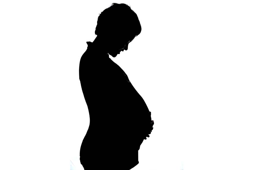 Ilustrasi ibu hamil. Saat kehamilan, sebagian calon ibu ada yang mengalami perubahan pada bentuk hidungnya hingga tampak membengkak. 