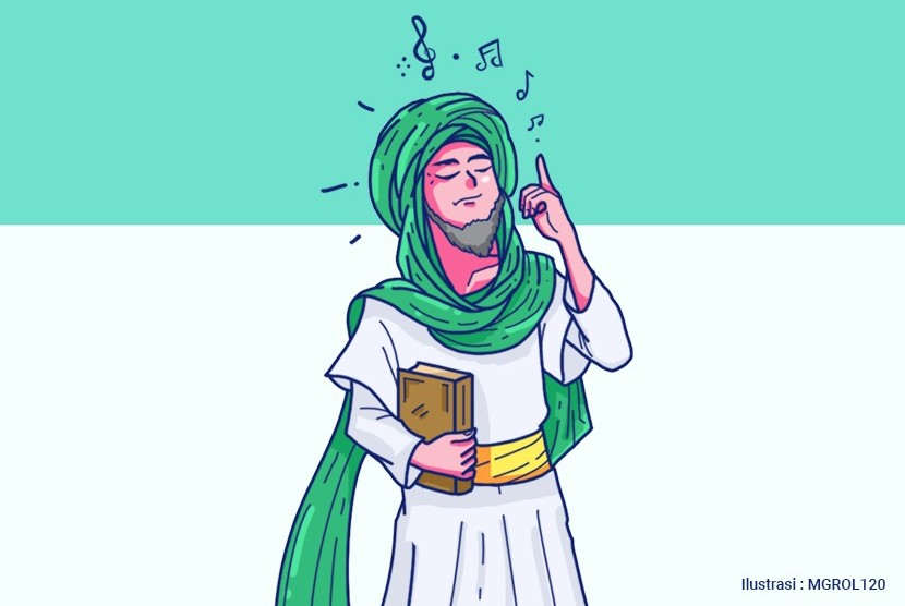 Ilustrasi Muslim Musik