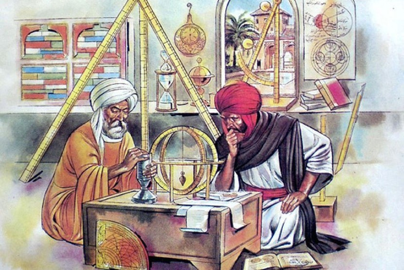 Sekilas Sejarah Kufah, Awal Mula Islam di Irak;. (Ilustrasi) ilmuwan Muslim pada era Dinasti Abbasiyah.