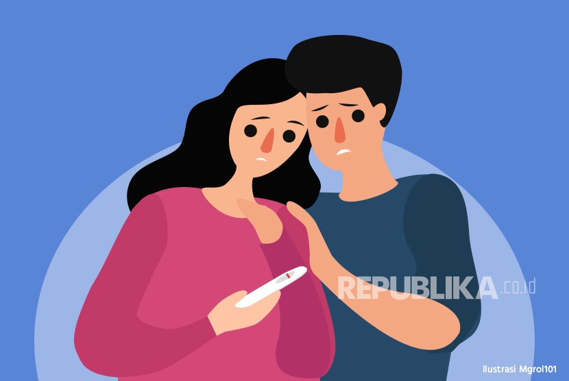 Pasangan mengalami infertilias (ilustrasi). Menurut data WHO, satu dari enam orang dewasa di seluruh dunia mengalami infertilitas.