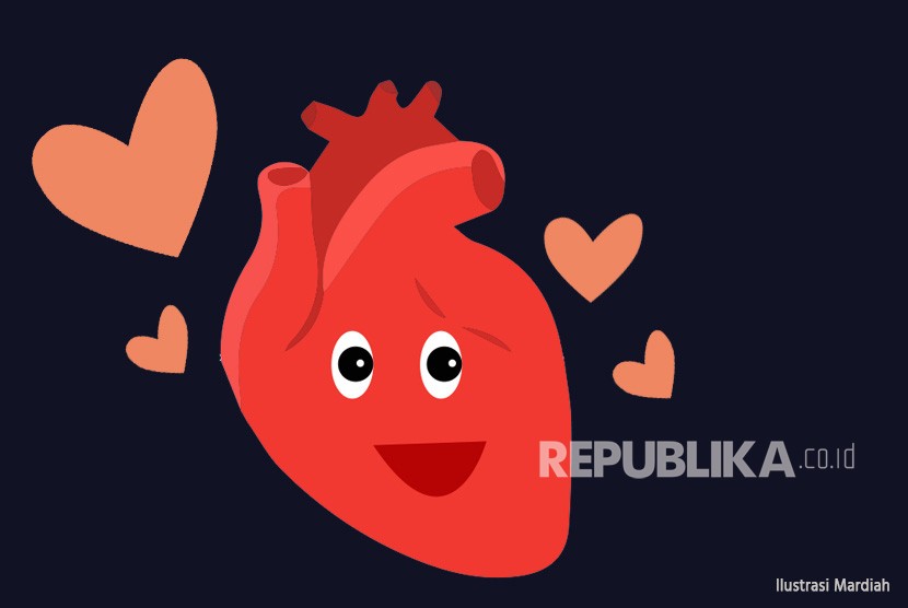  Ilustrasi Jantung Sehat. Masa kecil yang buruk picu masalah jantung di saat dewasa.