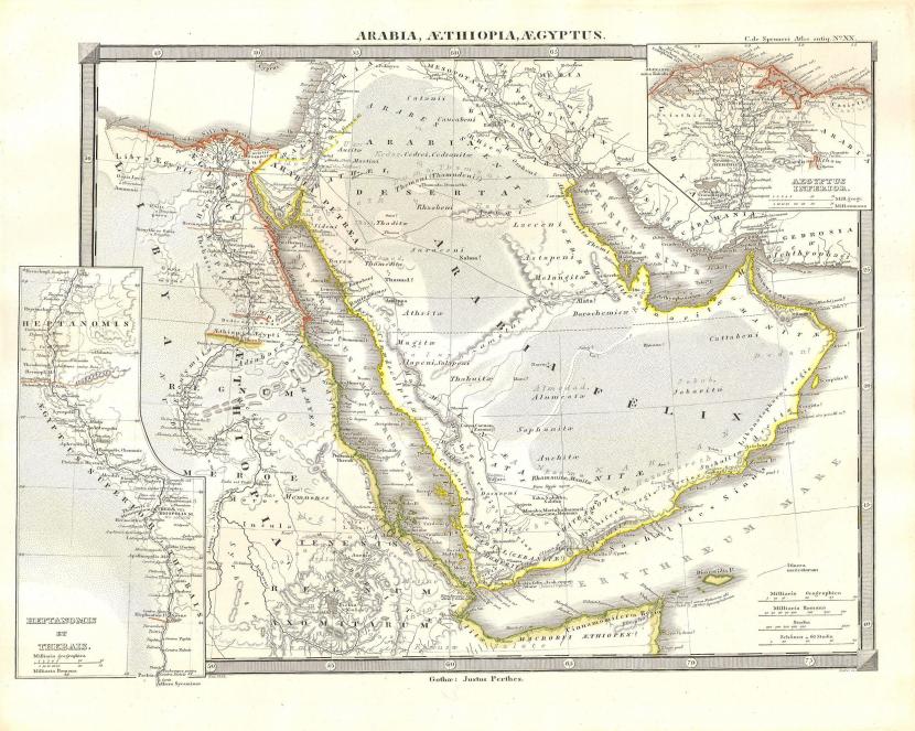 Geografis Jazirah Arab Menurut Buya Hamka. Foto:  Ilustrasi: Jazirah Arab, lokasi yang diduga menjadi muasal paling pertama masuknya Islam ke Nusantara.