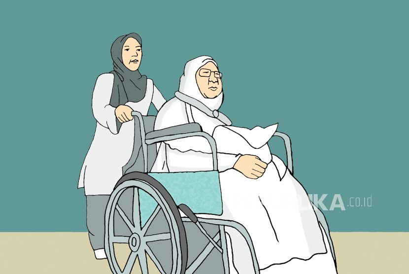 Jamaah haji perempuan (ilustrasi). Menteri PPPA Arifah Fauzi menyambut baik usulan Menteri Agama Nasaruddin Umar untuk menambah jumlah Amirul Hajj dari kalangan ulama perempuan.