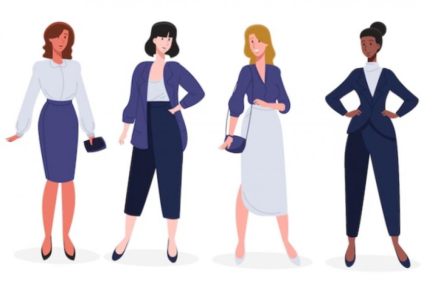 Ilustrasi kaum perempuan menempati posisi-posisi strategis di perusahaan. 