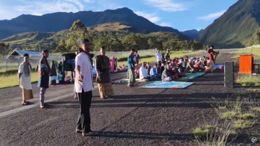 Ilustrasi kegiatan Umat Islam di Puncak Jaya Papua
