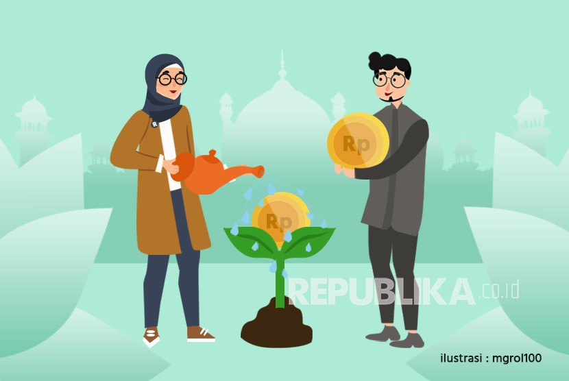 Ilustrasi Keuangan Islam / Keuangan Muslim -- bank investasi syariah diusulkan hadir di Indonesia