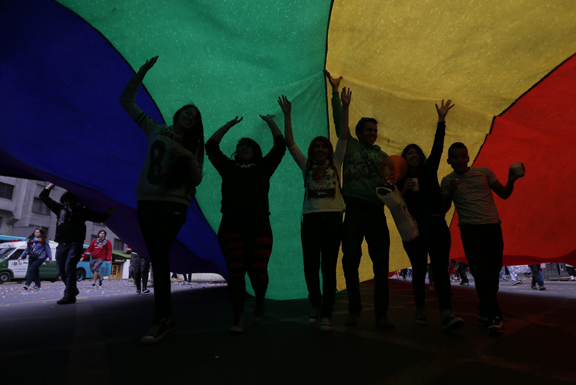 Ilustrasi komunitas LGBT. Larangan pertemuan para LGBT di Lebanon akan dicabut 