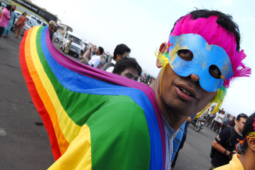 Ilustrasi komunitas LGBT India