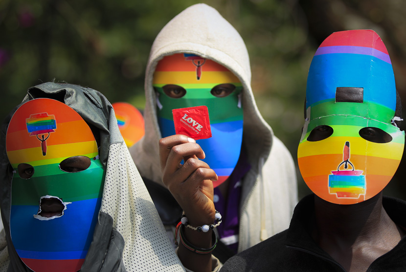Ilustrasi Komunitas LGBT Uganda. PBB dan Amerika Serikat menyebut UU anti LGBT di Uganda diskriminatif 