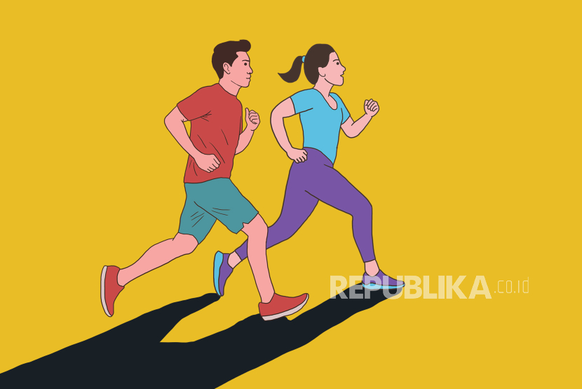 Olahraga lari (ilustrasi). Alkohol memiliki dampak serius pada tubuh yang sedang dalam fase pemulihan setelah berolahraga. 