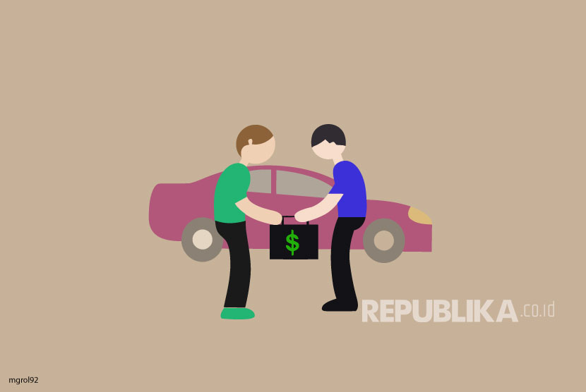 Ilustrasi Ilustrasi Penjualan Mobil