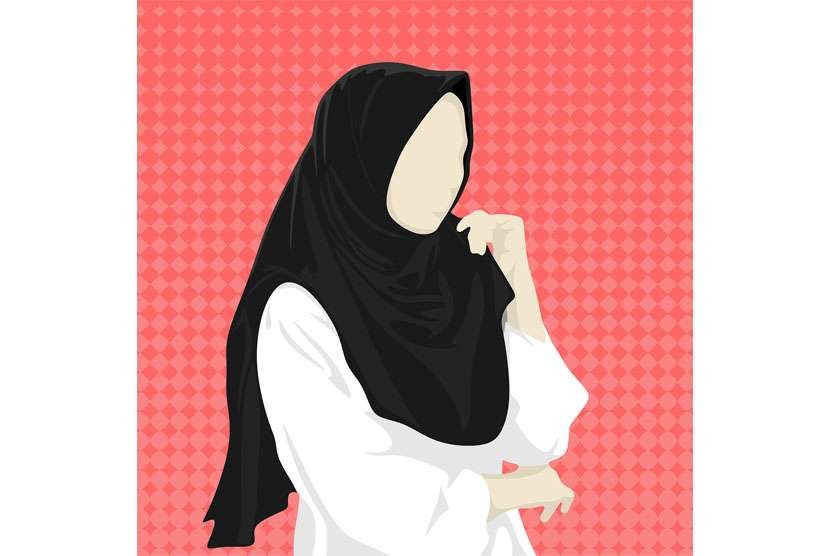 Saudah Binti Zamah, Istri Rasulullah Paling Sabar. Ilustrasi Muslimah