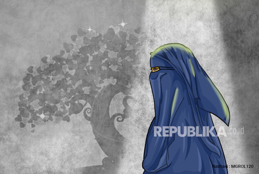 Ummu Salamah, Wanita yang Dua Kali Hijrah. Foto: Ilustrasi Muslimah
