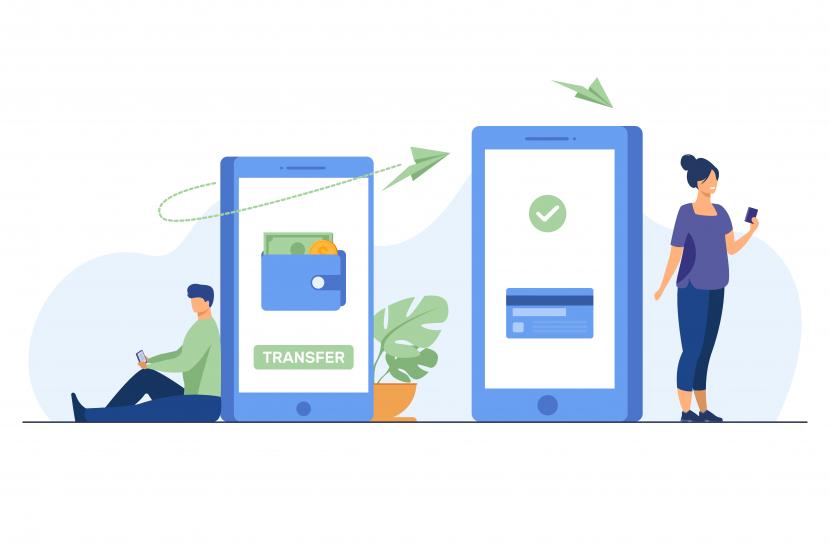 Ilustrasi payment gateaway.