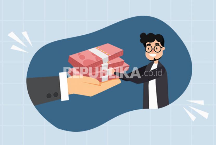 Ilustrasi pembayaran Tunjangan Hari Raya (THR). Masyarakat diminta bijak dalam mengelola uang THR.