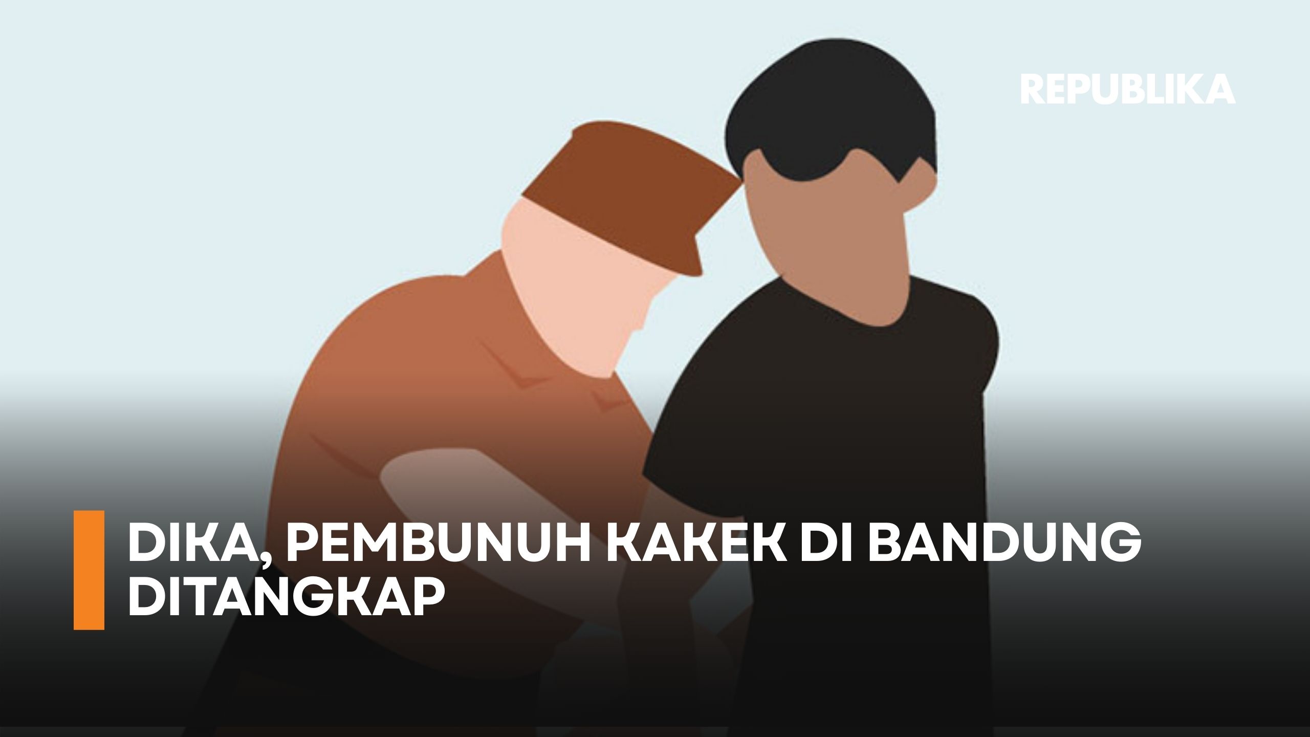 Dika, Pembunuh Kakek di Bandung Ditangkap