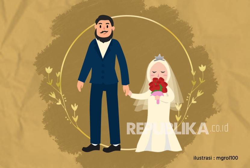 Pernikahan dini (ilustrasi). Keluarga dapat berperan besar dalam mencegah terjadinya perkawinan anak.