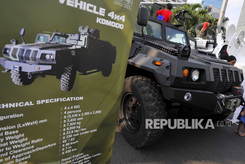 Ghana dan Filipina berencana membeli produk Pindad. Ilustrasi Recon Vehicle 4x4 Komodo produksi PT Pindad.