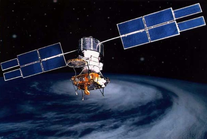 Ilustrasi satelit. Satelit mini bisa menjadi salah satu sampah antariksa.