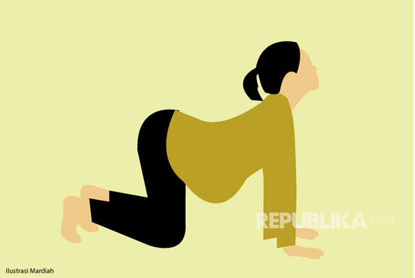 Ibu hamil disarankan untuk mengikuti yoga yang dirancang khusus untuk mendukung kesejahteraan fisik dan emosional ibu hamil. /ilustrasi