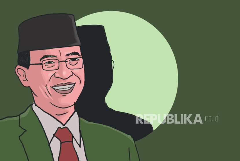 Ilustrasi Suryadharma Ali, menteri agama 2009-2014