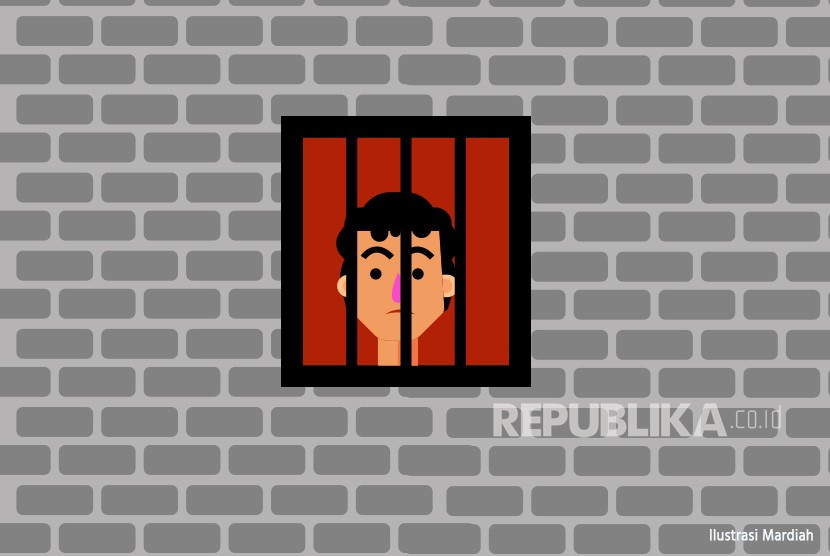 Kepala Rumah Tahanan Surakarta, Urip D Yoga, menyatakan, instalasi penegakan hukum yang dia pimpin itu kelebihan penghuni hingga dua kali dari daya tampungnya. (Ilustrasi Tahanan)