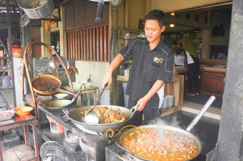 Ilustrasi - Usaha kuliner Sate Klathak Pak Pong di Yogyakarta.