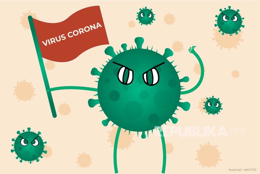 Paling Keren Gambar Ilustrasi Virus Corona Untuk Anak Anak 
