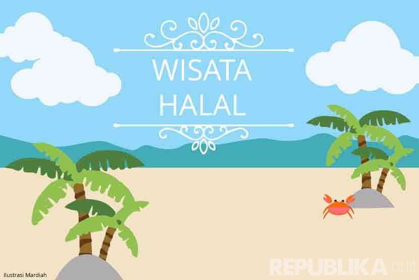 Ilustrasi Wisata Halal. Indonesia memiliki potensi besar dalam pengembangan industri halal.