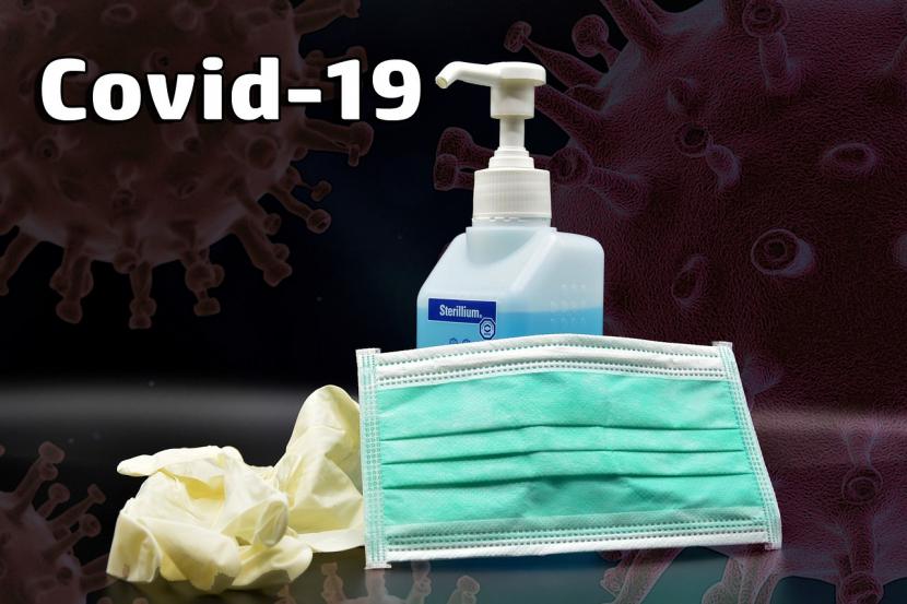 Ilustrasi Covid-19. Pertamina membagikan masker dan hand sanitizer untuk mengingatkan masyarakat bahwa pandemi belum usai.