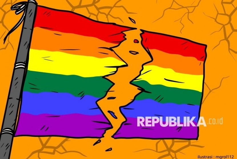 Ulama Turki Sebut LGBT Sebabkan Bencana. Foto:   Ilustrasi LGBT