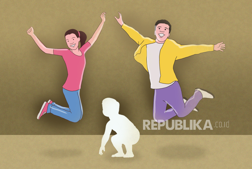 Ilustrasi childfree. Keputusan generasi muda untuk childfree atau tidak memiliki anak sering kali disalahartikan sebagai ikut-ikutan tren semata.