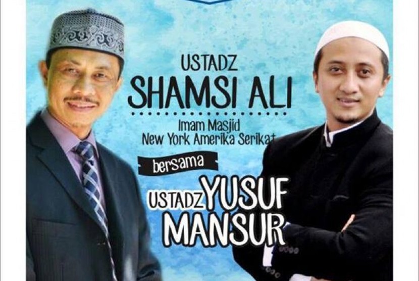 Imam Shamsi Ali yang bermukim di New York.