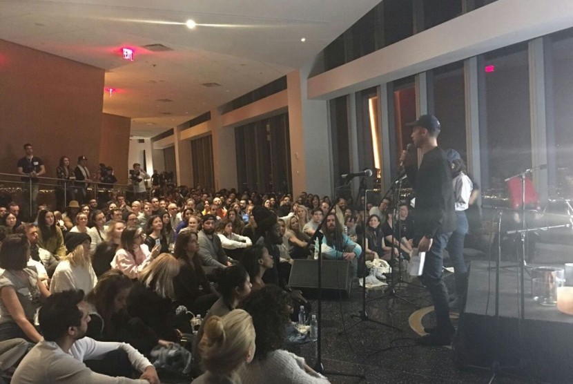Imam Shamsi Ali menjadi pembicara di acara yang diselenggarakan Young Professionals di gedung WTC yang dikenal sebagai gedung Freedom Tower di Grouns Zero, New York pada Ahad (19/3) malam waktu setempat. 