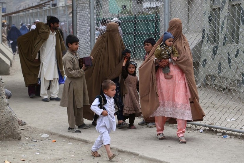 Imigran Afganistan (ilustrasi).