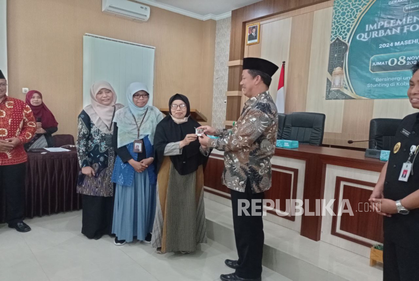 Plt Bupati Gunungkidul Resmikan Implementasi Kerja Kolaborasi Qurban for Stunting